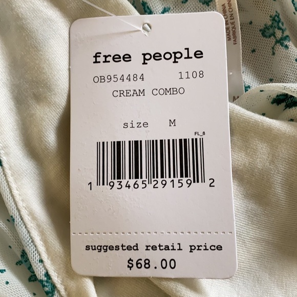 SOLD Beautiful Free people cross-over blouse - Picture 9 of 9